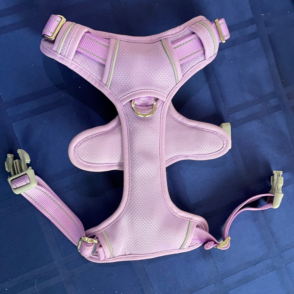 BARKBAY Lavender Dog Harness LARGE